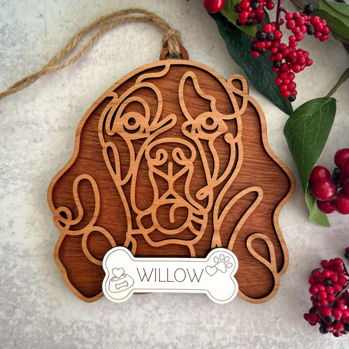 Personalized Dog Ornaments