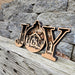 3D Joy Sign Layered Art - Rustiva